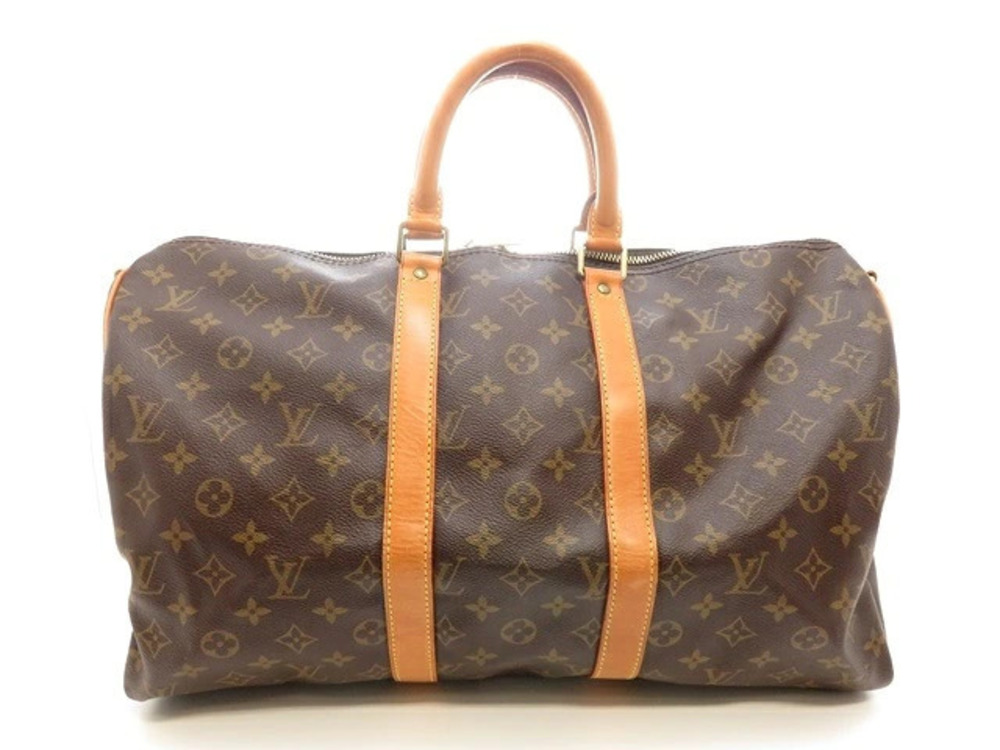 LOUIS VUITTON Bag Keepall Bandouliere Boston Monogram